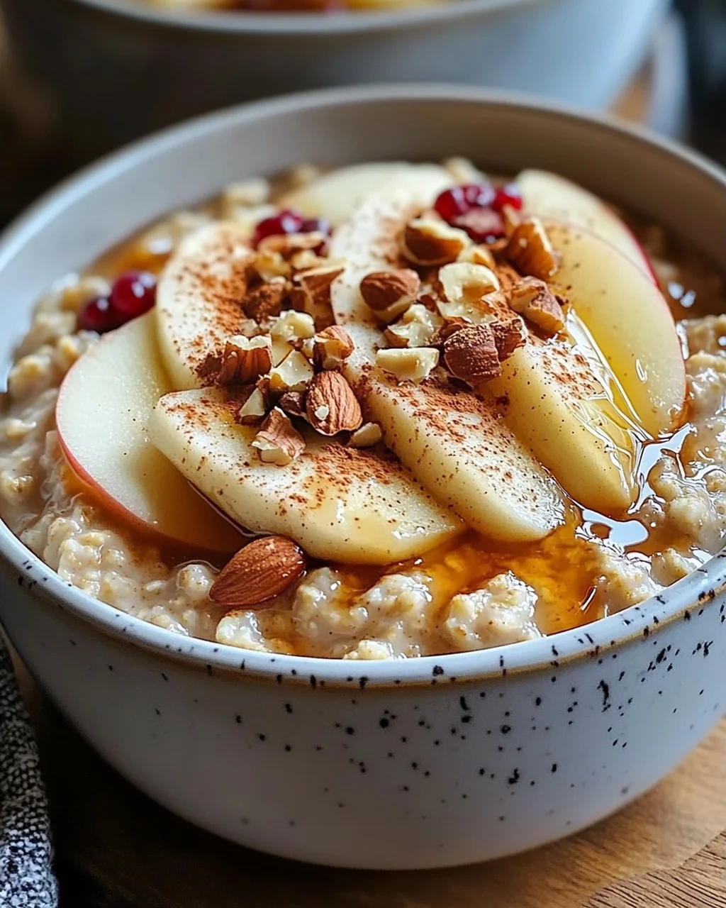 Apfel Zimt Haferbrei