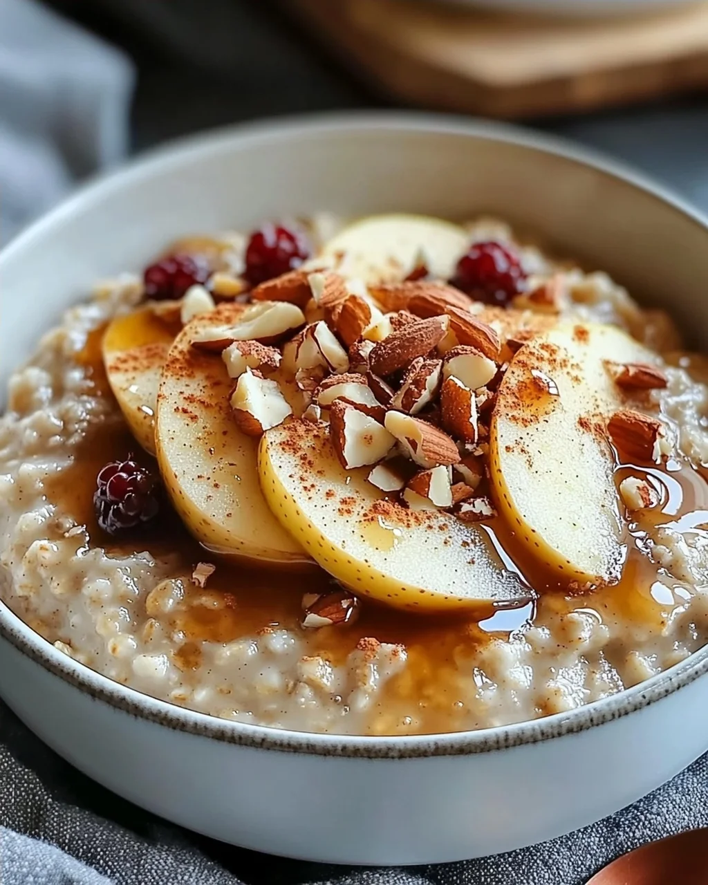 Apfel Zimt Haferbrei