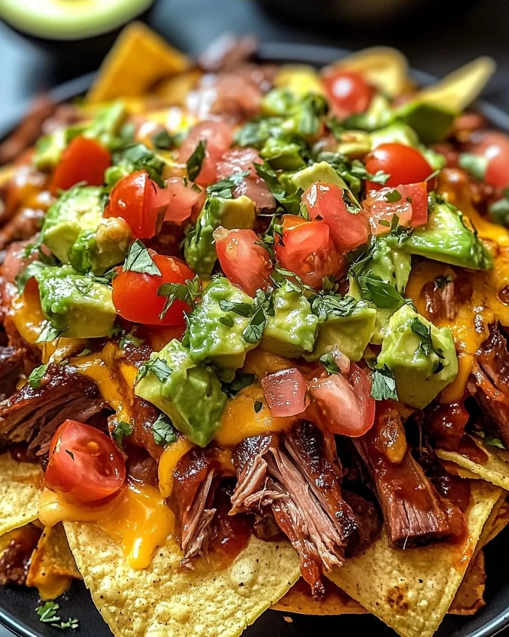 BBQ-Rippchen-Nachos für den perfekten Genuss