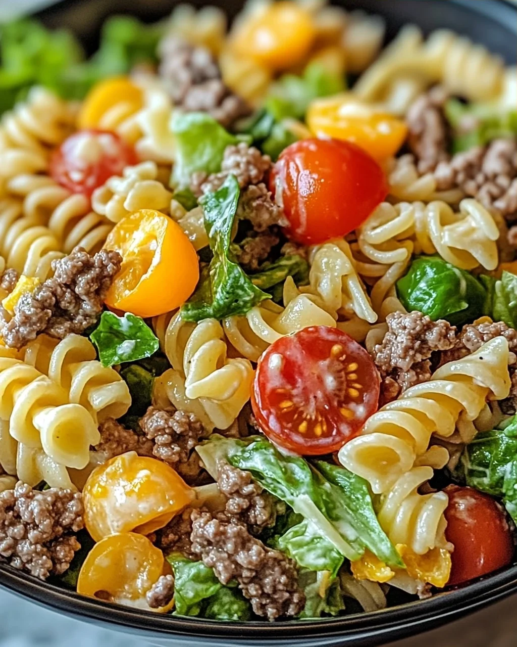 Big Mac Nudelsalat: Burgerflair in einer Schüssel