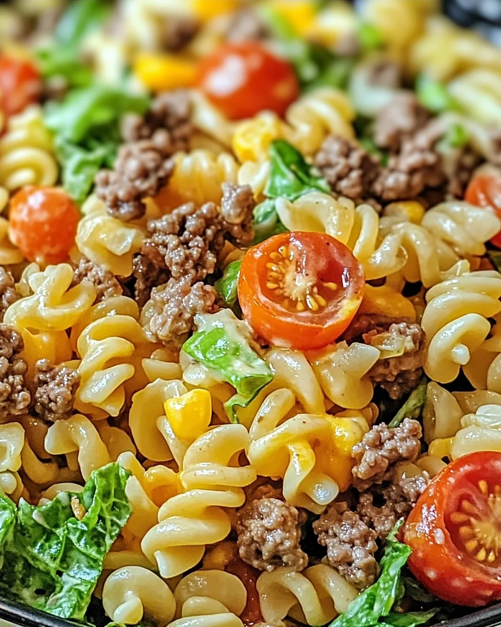 Big Mac Nudelsalat: Burgerflair in einer Schüssel
