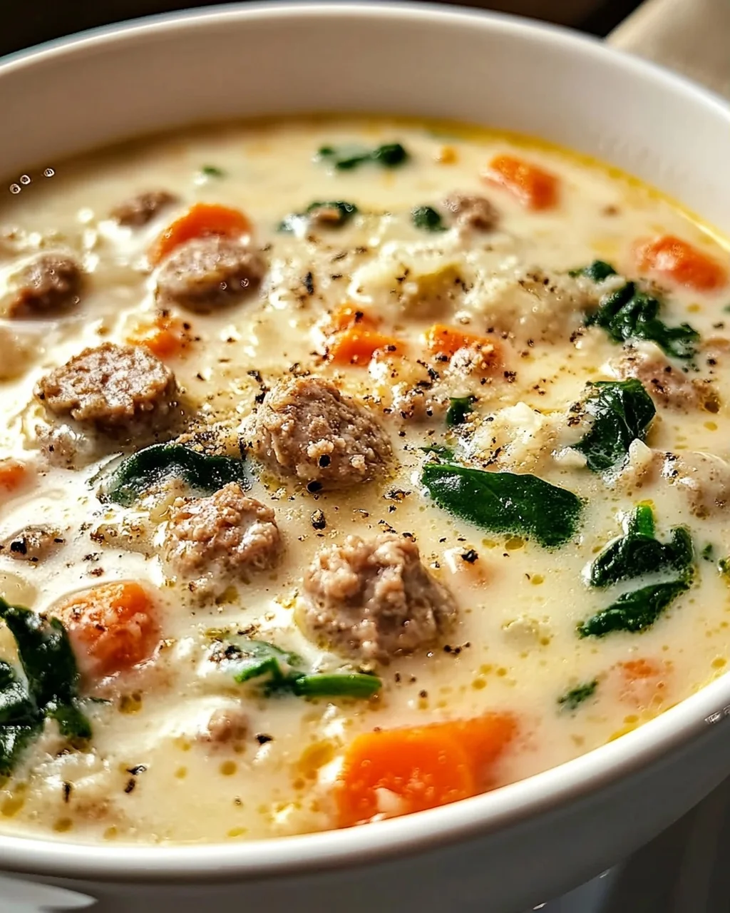 Creamy Italian Sausage Soup