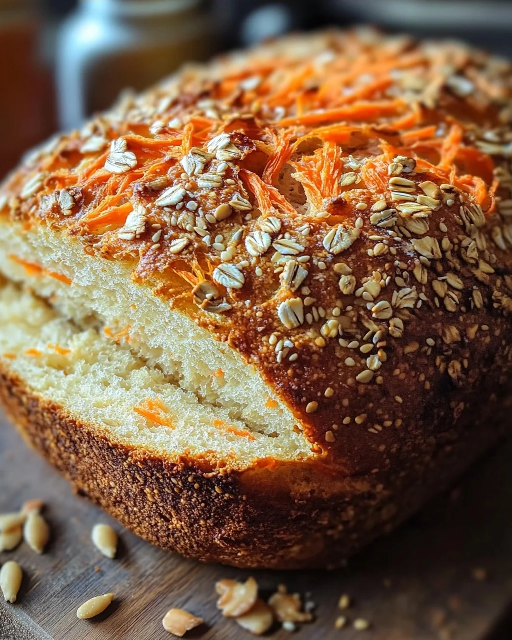Dinkel Joghurt Brot mit Möhren - Rübli-Brot