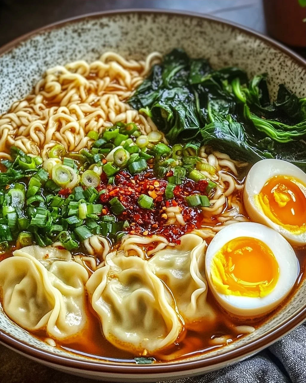Dumpling Ramen Bowl