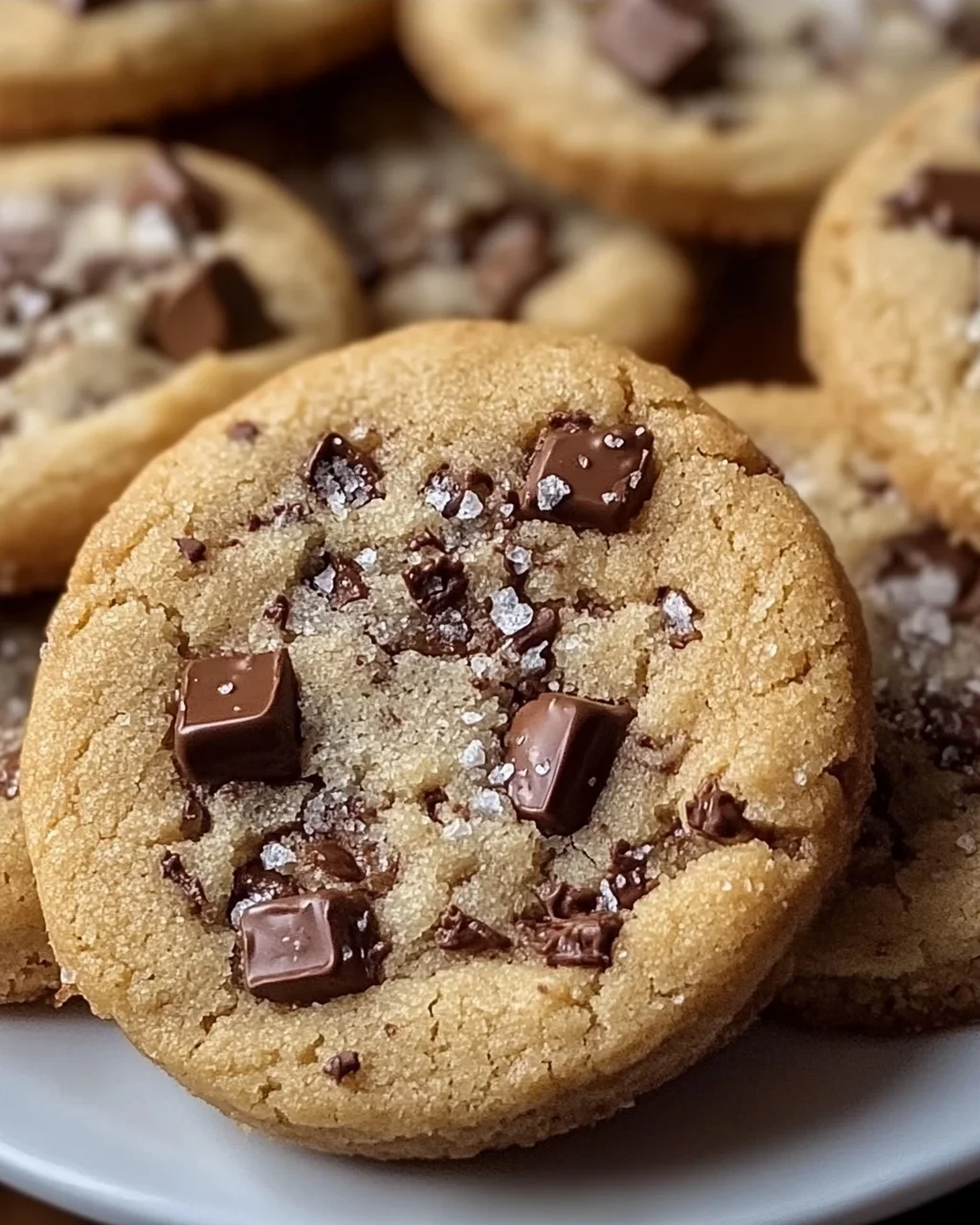 Espresso-Shortbread-Kekse mit Toffee-Stücken Rezept