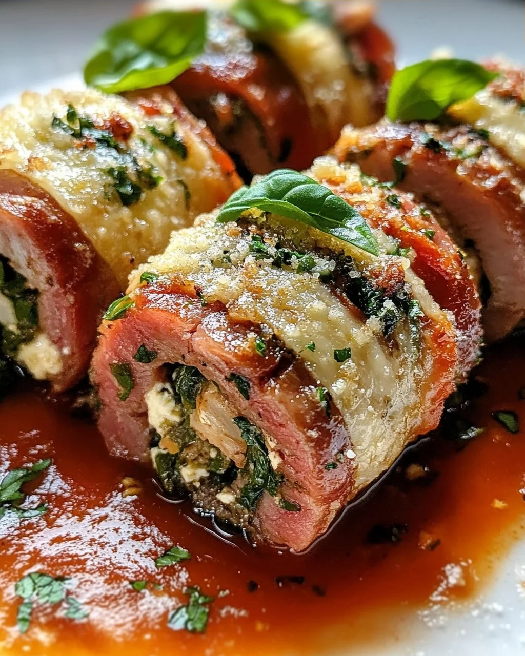 Fleischrouladen nach italienischer Art