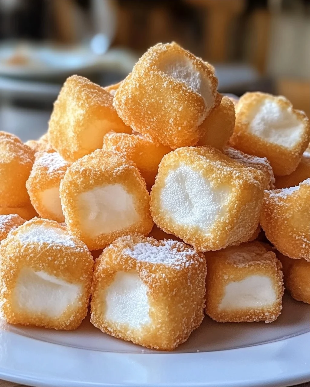 Frittierte Marshmallows: Süße Versuchung selbst gemacht