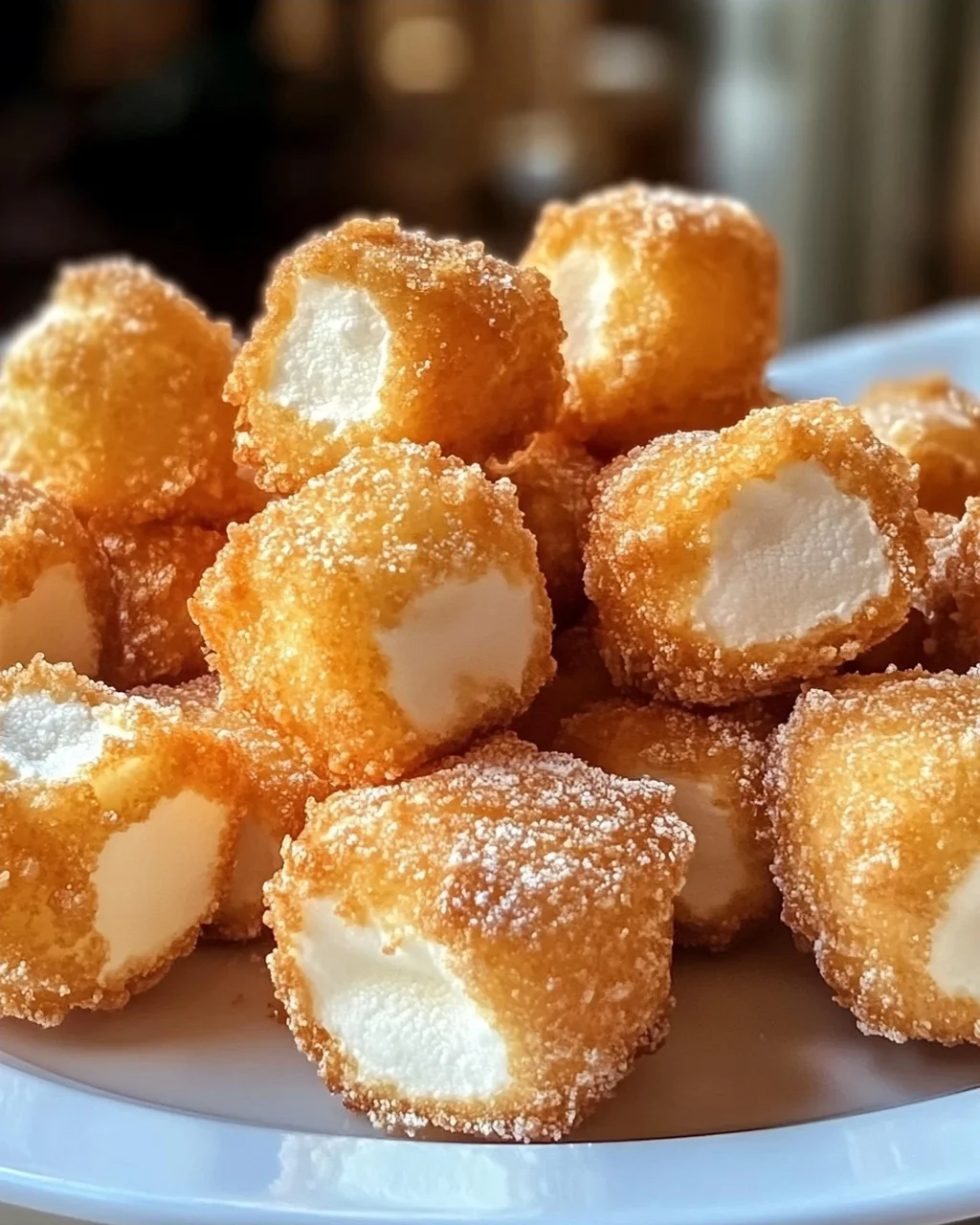 Frittierte Marshmallows: Süße Versuchung selbst gemacht
