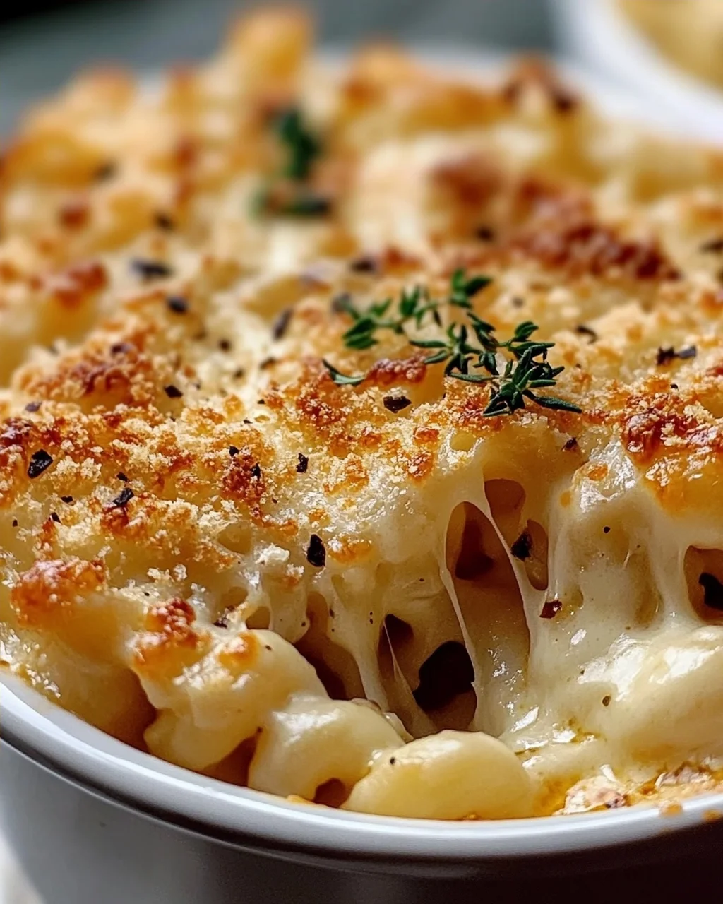 Genussvolles French Onion Soup Mac Cheese Rezept für Käseliebhaber