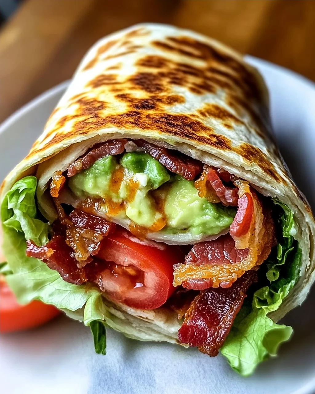 Gourmet BLT Wraps mit Geheimsoße