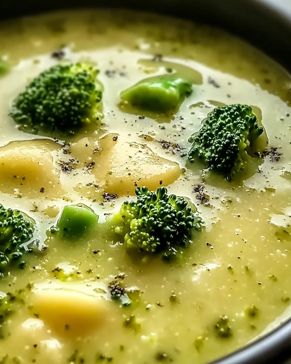 Italienische Brokkolisuppe für gemütliche Abende