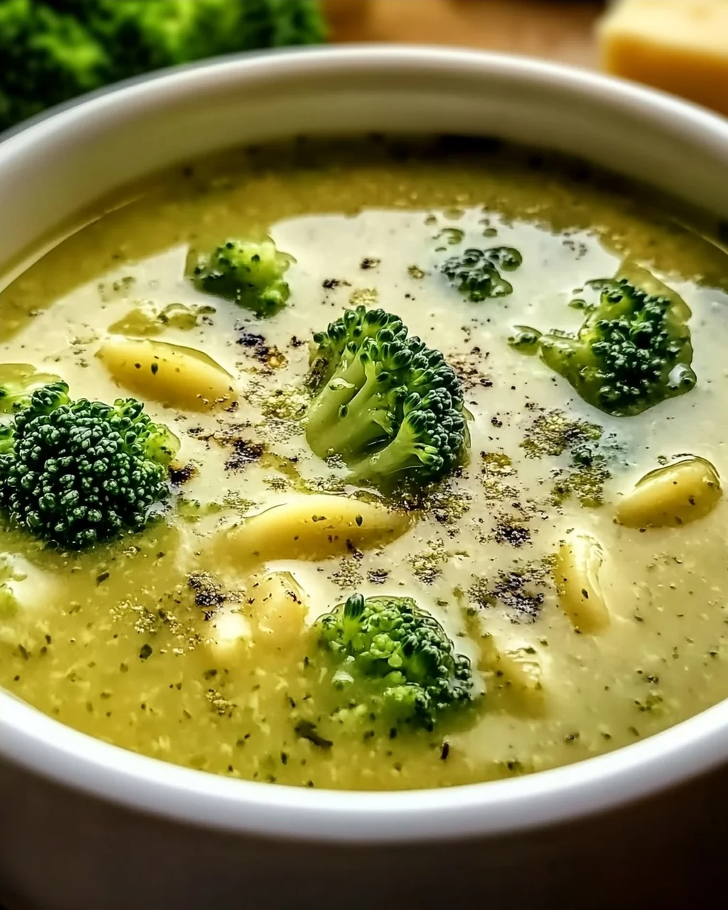 Italienische Brokkolisuppe für gemütliche Abende
