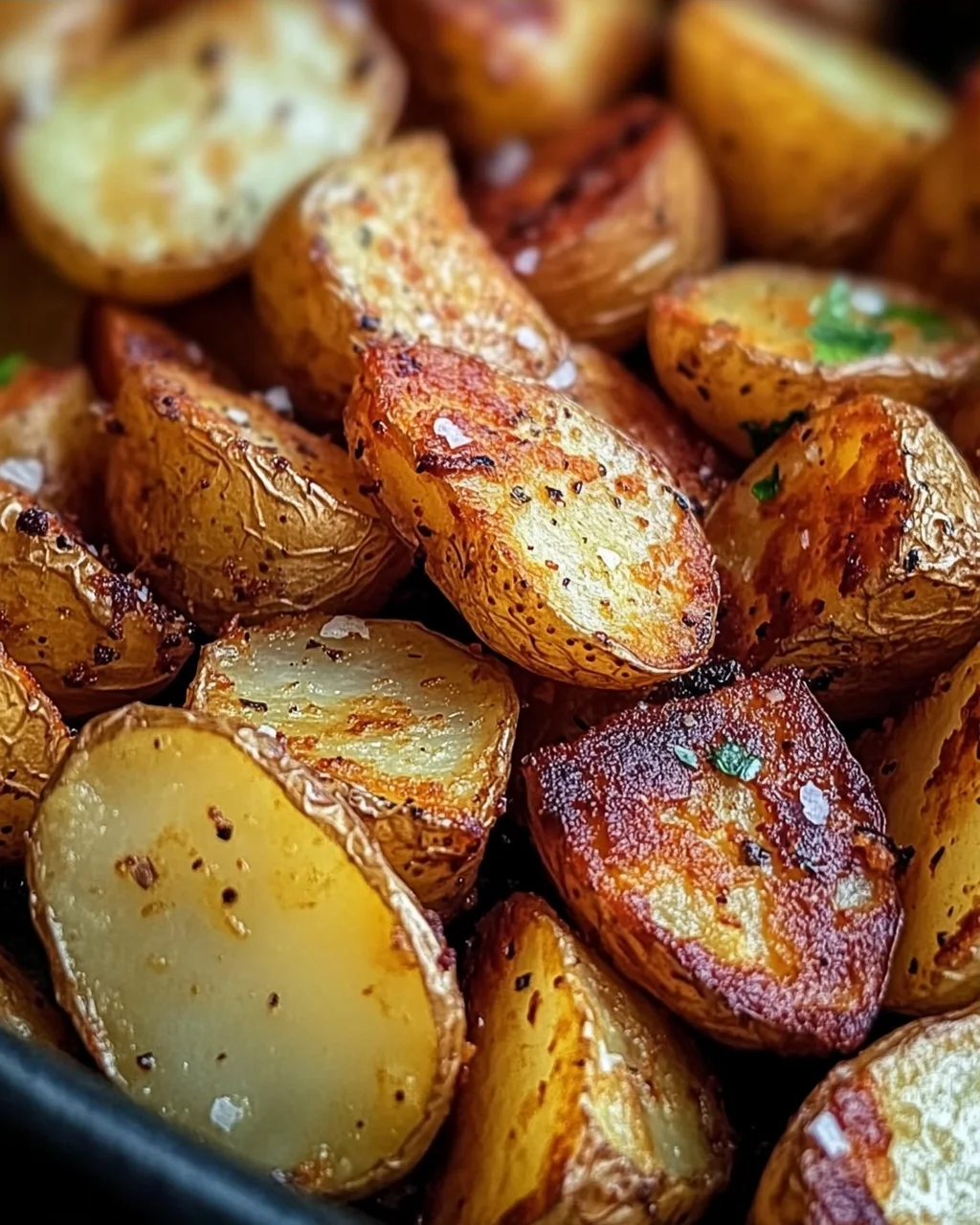 Kartoffeln aus der Heißluftfritteuse