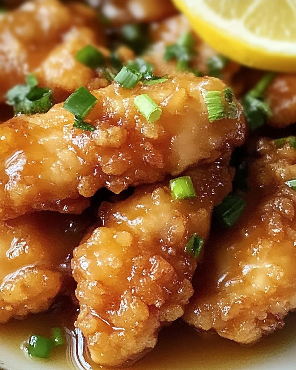 Knuspriges Chinesisches Zitronenhühnchen selbstgemacht