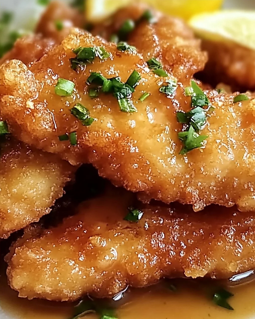 Knuspriges Chinesisches Zitronenhühnchen selbstgemacht