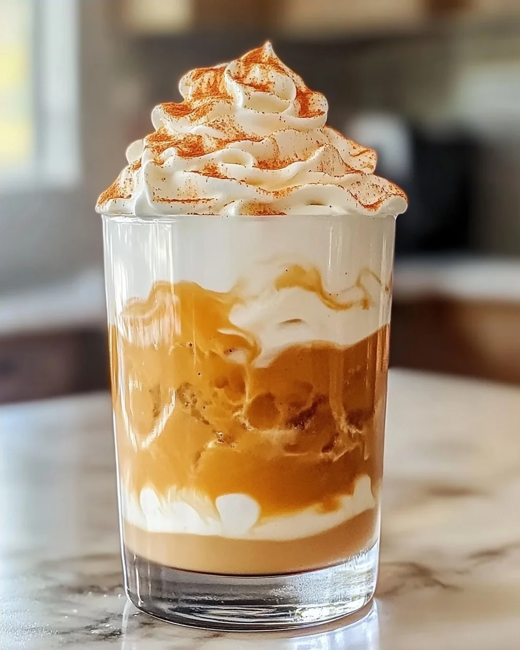 Kürbis Chai Eistee Latte für den perfekten Herbstgenuss