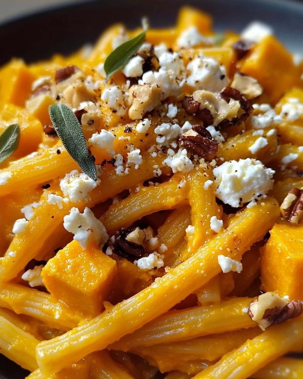 Kürbis Nudeln Mit Feta: Einfaches & Leckeres Herbstgericht!