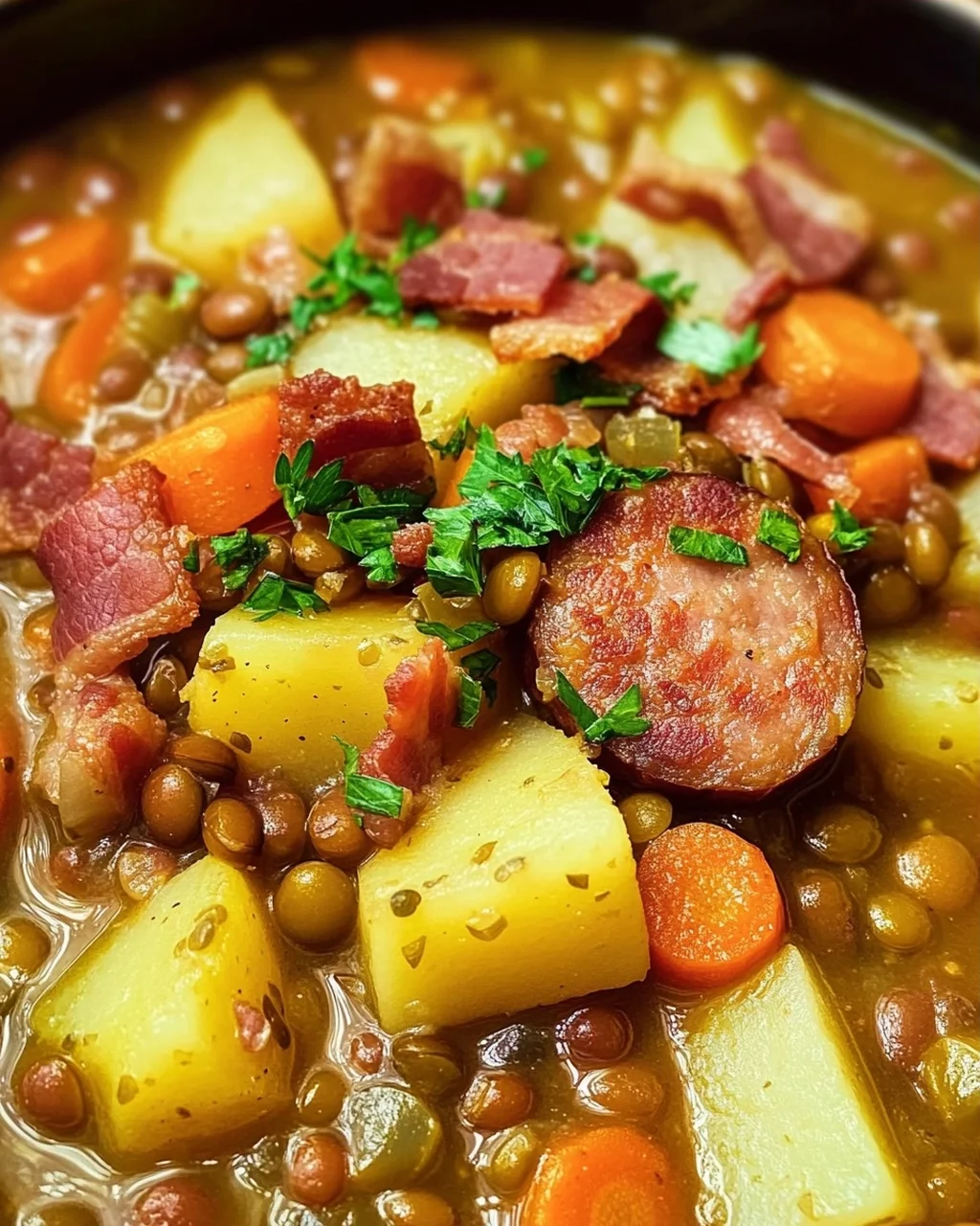 Linsensuppe Rezept klassisch