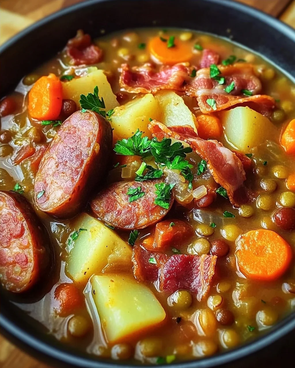 Linsensuppe Rezept klassisch