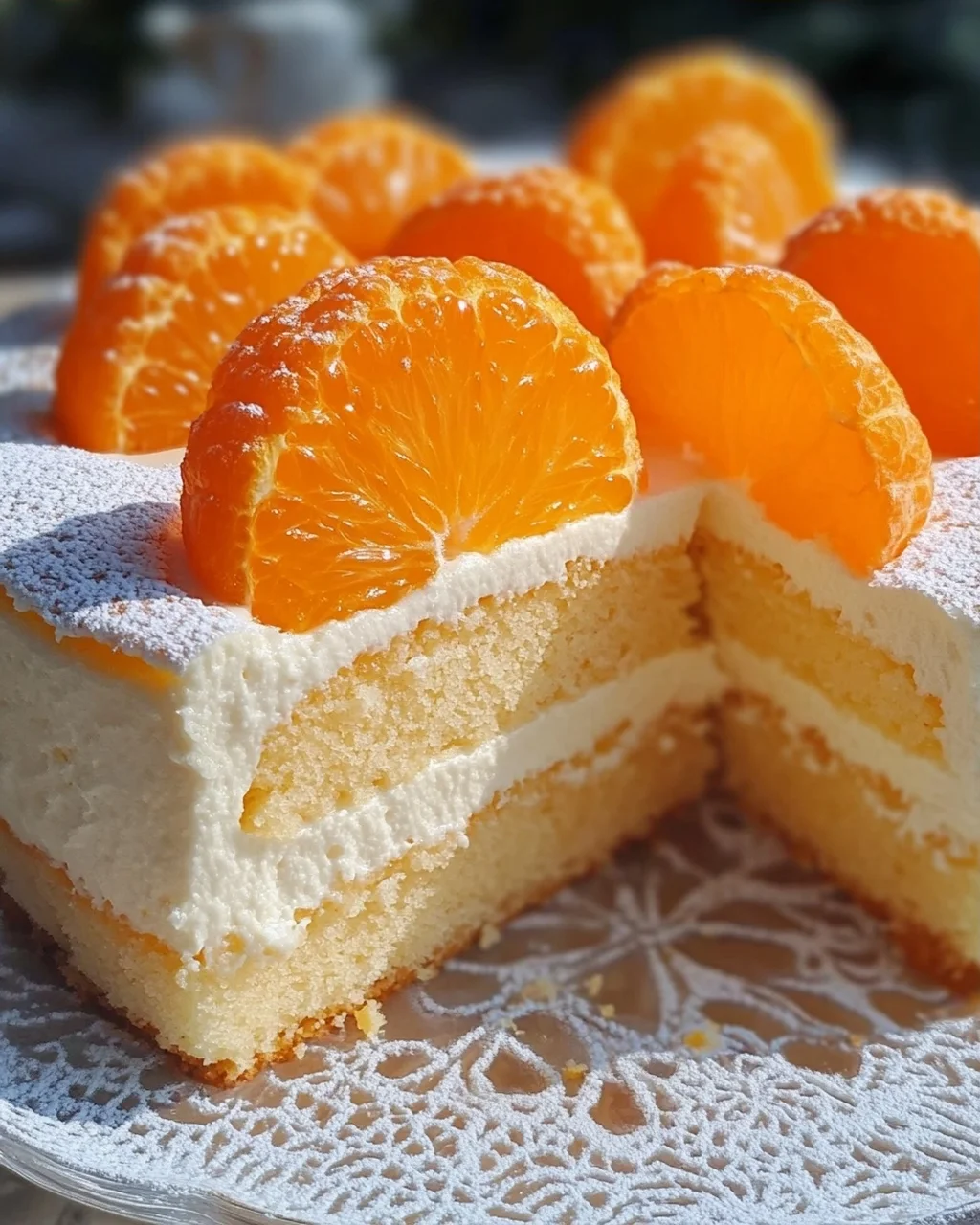 Mandarinen-Quark-Kuchen mit Geheimzutat