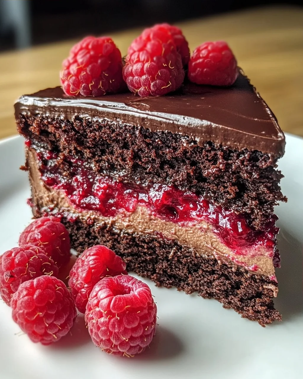 Reichhaltiger Schokoladen-Himbeer-Kuchen Rezept - unwiderstehlich!