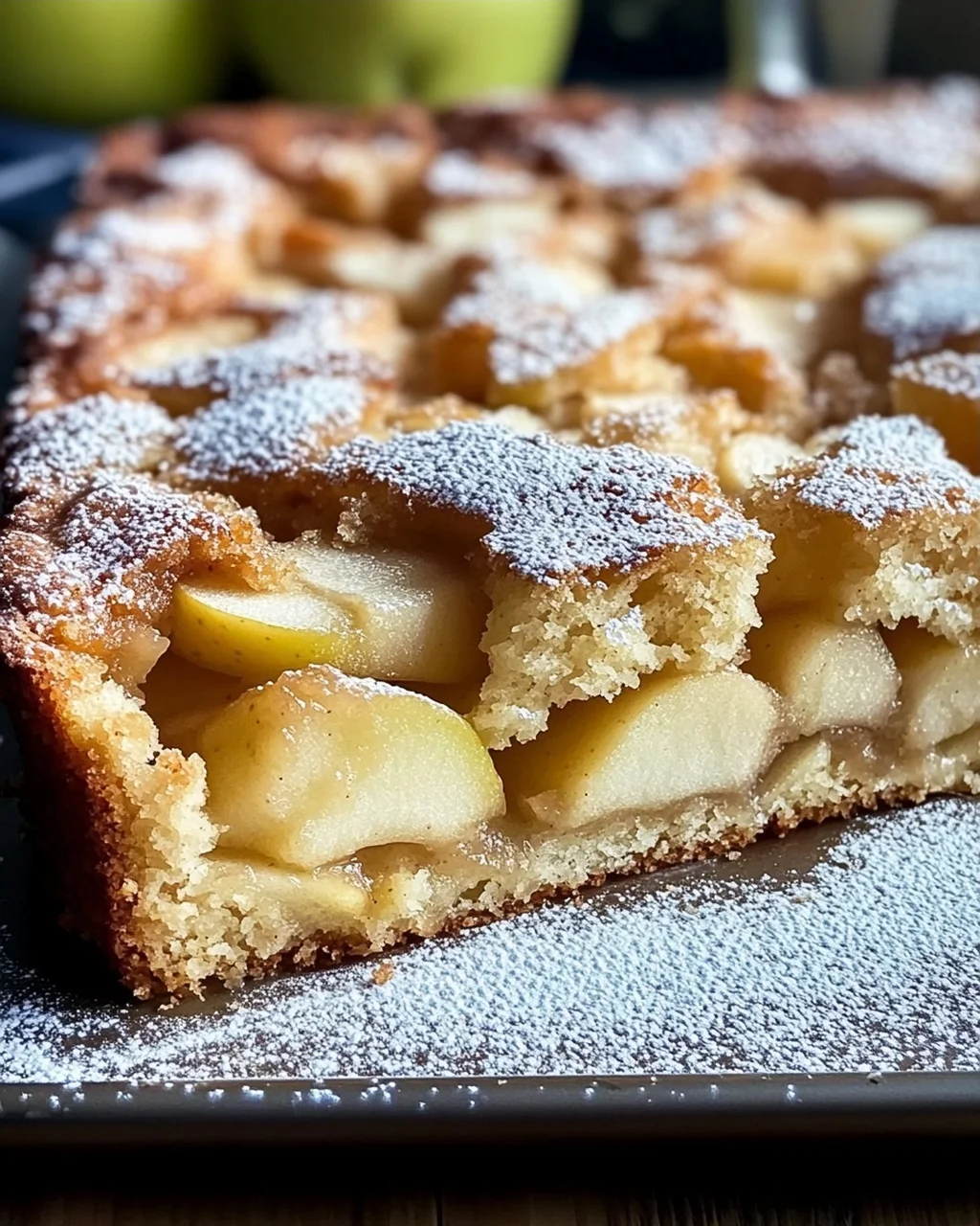 Ruck Zuck Apfelkuchen vom Blech