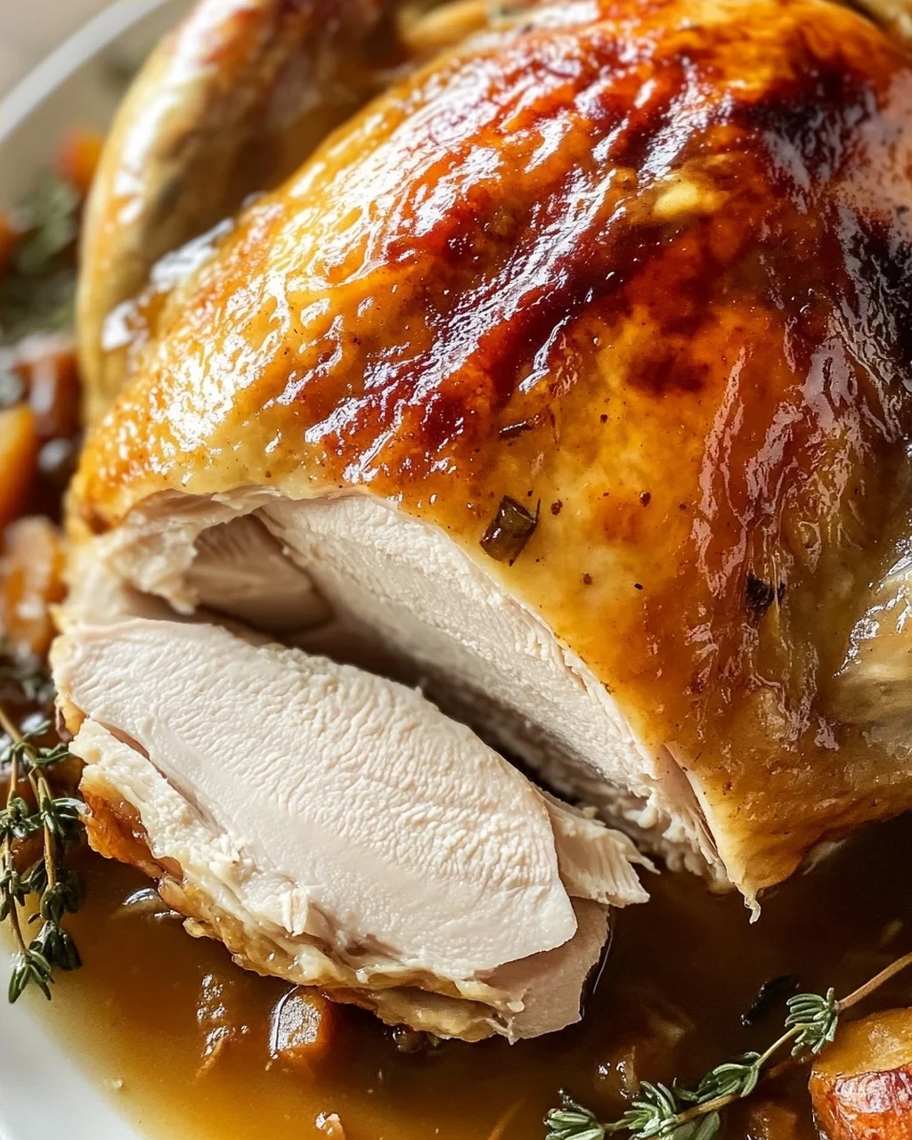 Saftiger Roast Turkey mit köstlicher Bratensauce