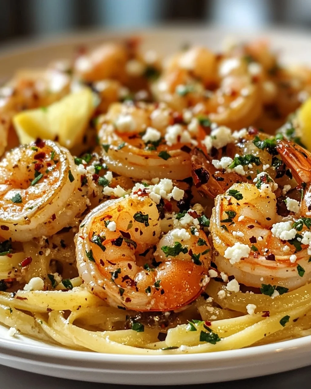Scharfe Griechische Garnelen Scampi: Chili & Kräuter-Kick!