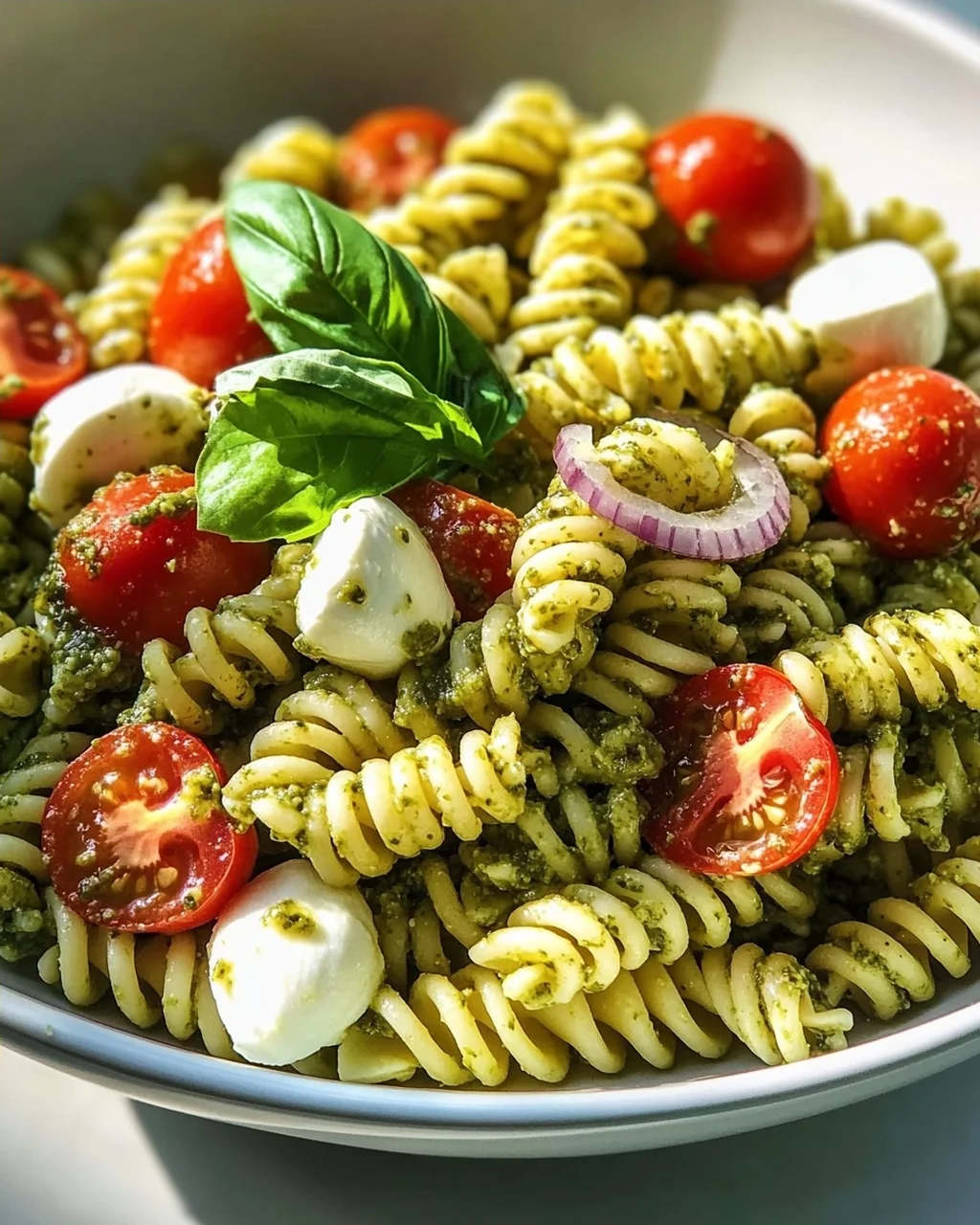 Sommerlicher Pesto Pasta Salat: Schnell & Frisch!