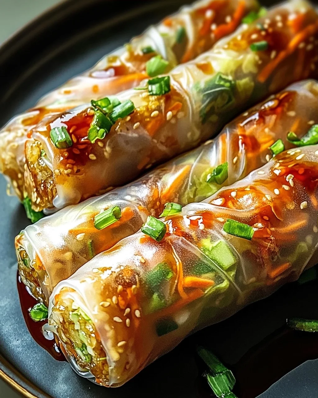 Taste Air Fryer Reispapier Nudelrollen: Knusprig, Schnell, Lecker!