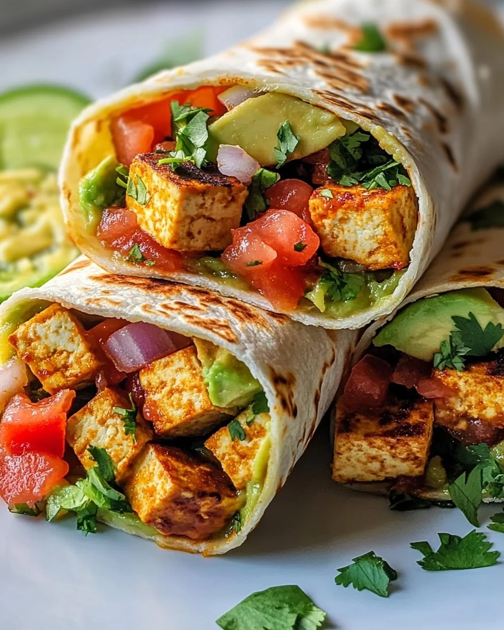 Tofu Wraps mit Avocado & Salsa – Frisch, Leicht & Lecker!
