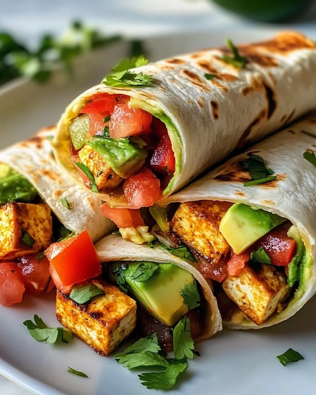 Tofu Wraps mit Avocado & Salsa – Frisch, Leicht & Lecker!