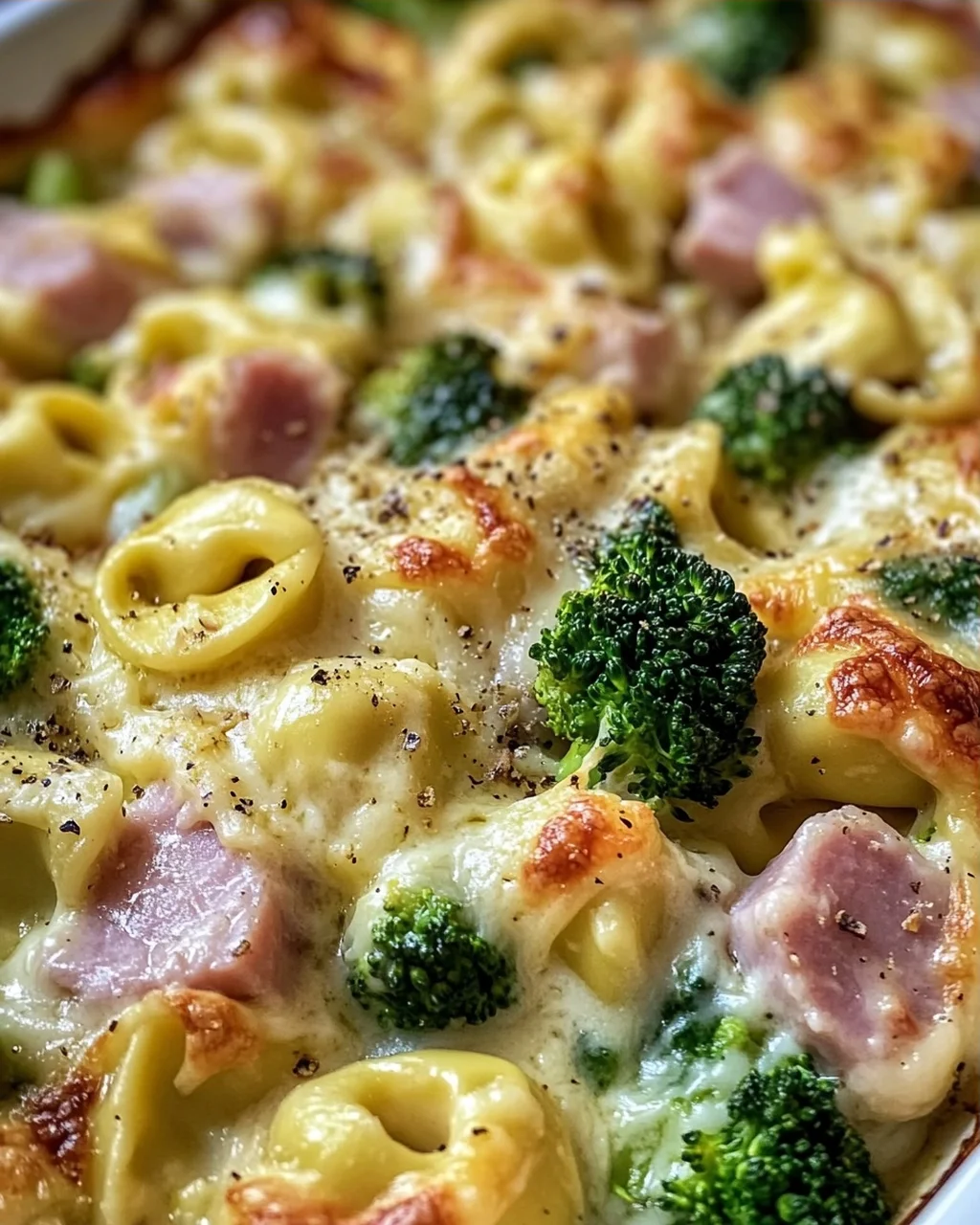Tortellini Auflauf Schinken Brokkoli