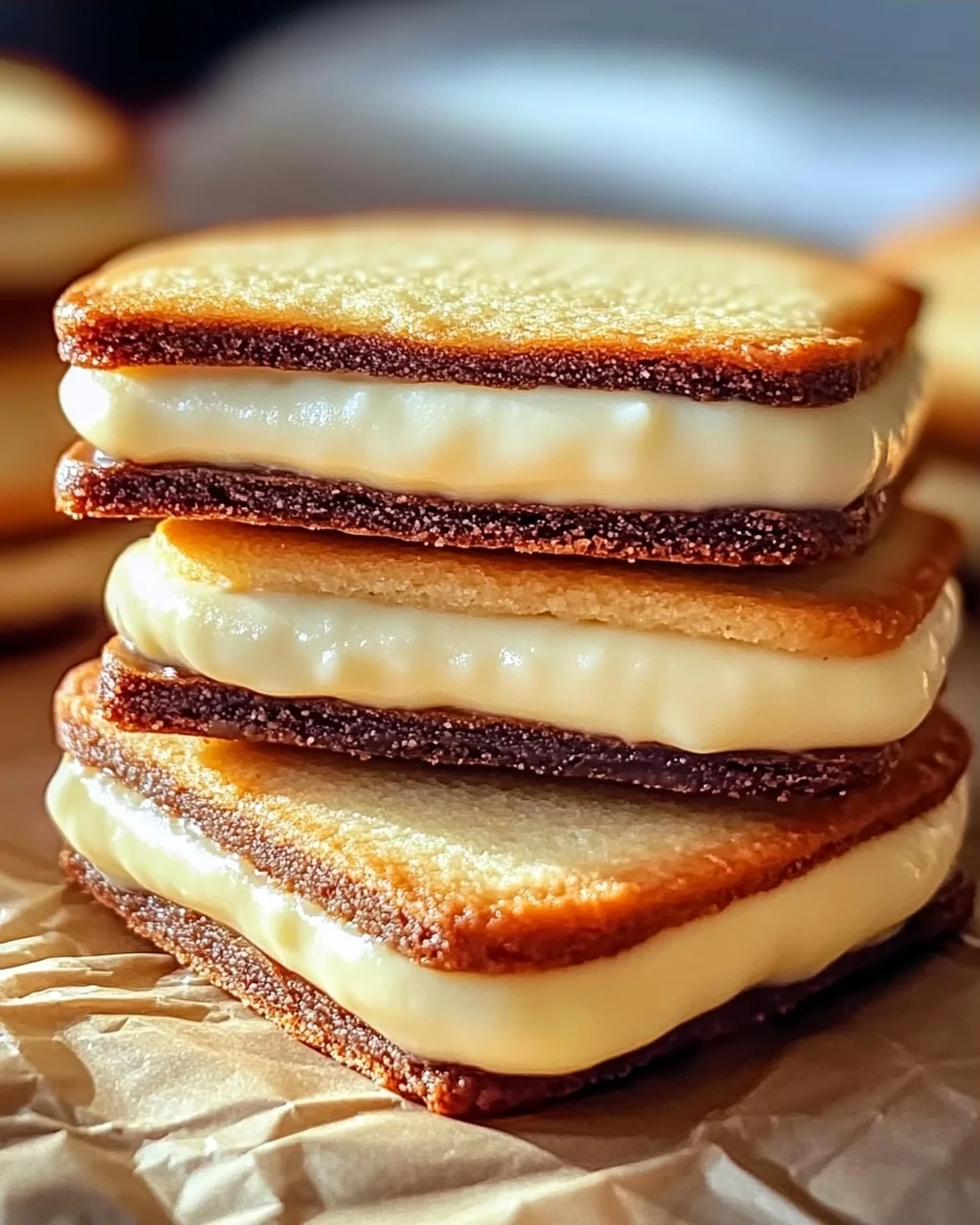 Weißer Geliebter: Japanische Sandwichkekse selber machen