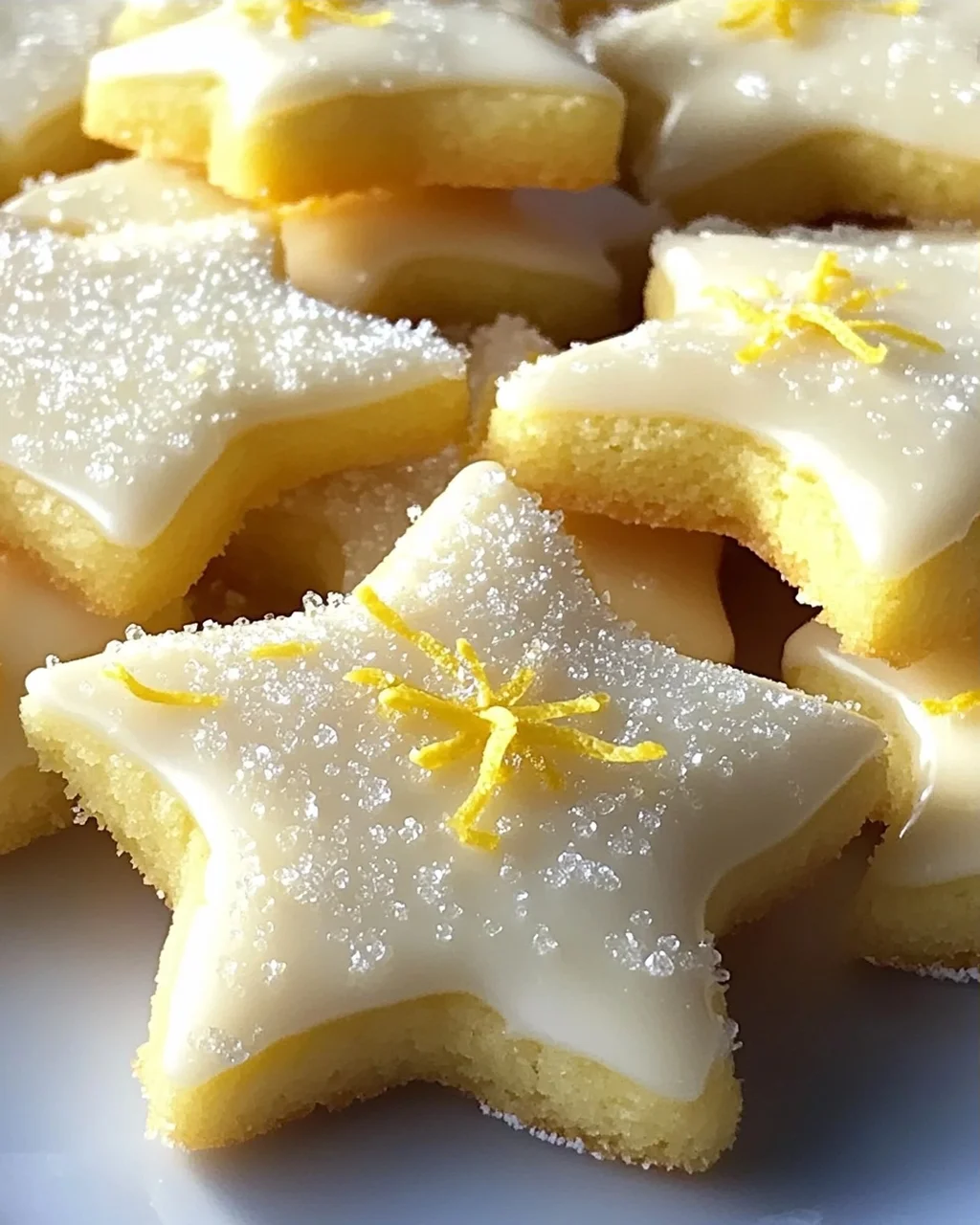 Zarte Zitronensterne – Ultimatives Rezept