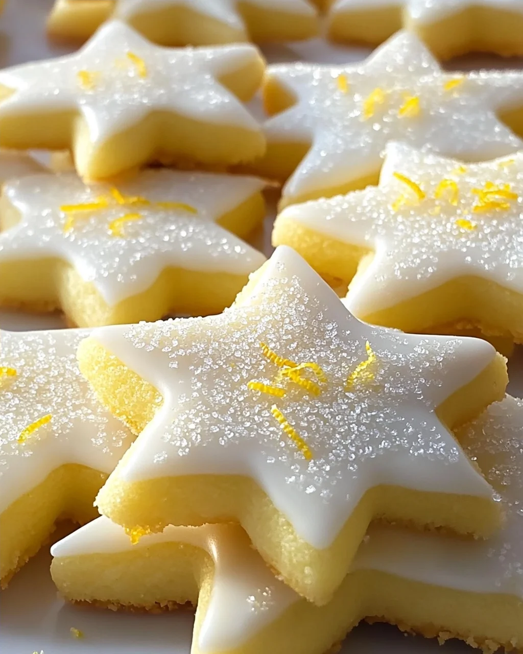 Zarte Zitronensterne – Ultimatives Rezept